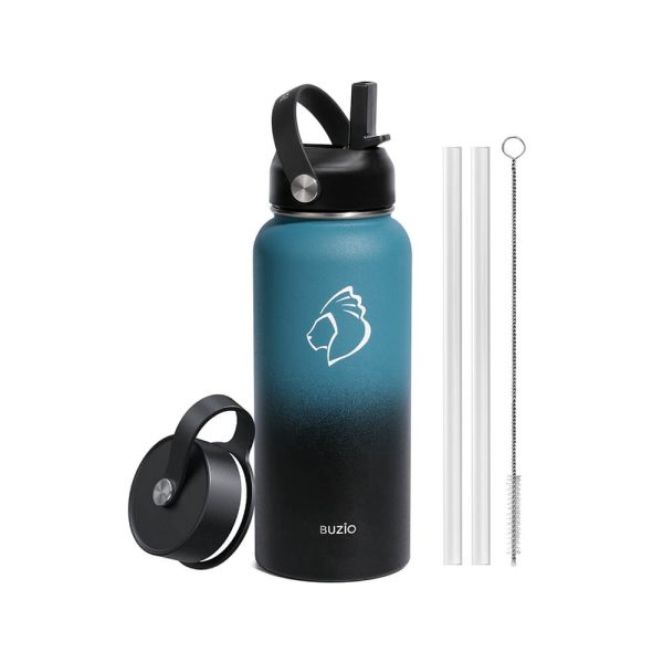 Duet Series Water Bottles with 2 Lids | 32oz - Image 6